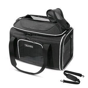 Petskd Top Expandable Pet Carrier 18x13x9.5 Inches Airline Approved NIB Cat/Dog